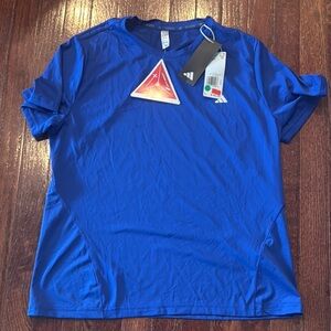 Adidas Men's Vibrant Blue Tee